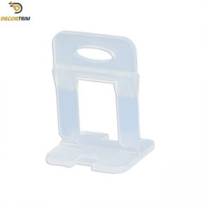  Wall Tile Leveling System Clips Transparent 2mm 2.5mm 3mm Thickness Manufactures