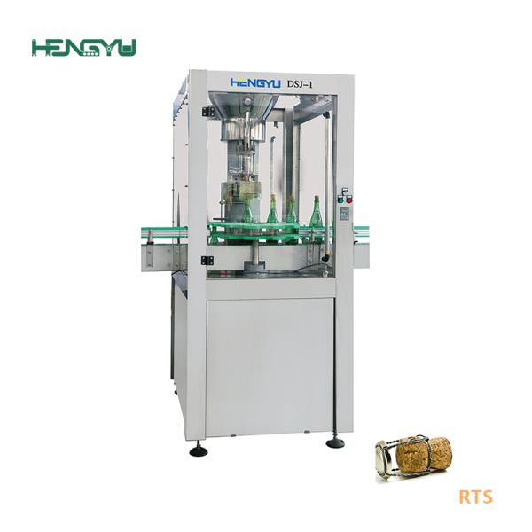 Hengyu OEM Rotary Capping Machine/wine champagne Bottle Cork Corking Corker Machine/maquina Taponadora Llenado
