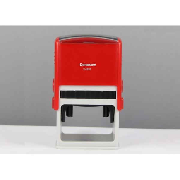 quare 50x30mmFactory Denasow Self inking stamp office use stamp rubber stamp Square/Rectangle 50x30MM Clear Stamps