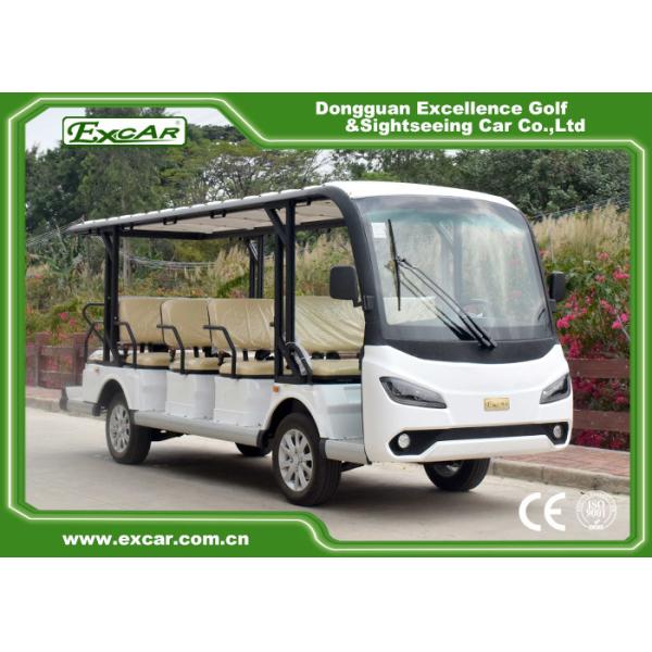 EXCAR G1S14 Electric Passenger Car 48V Trojan Battery Powered Electriic Sightseeing Bus