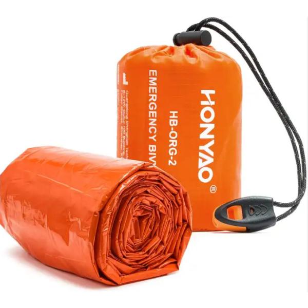Outdoor Camping Survival Sleeping Bag Emergency Rescue Blanket Reusable