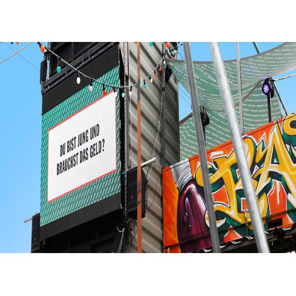 commercial advertising led screen billboard, custom-made size