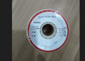  High Purity Nickel Wire 0.025mm Np2 Manufactures