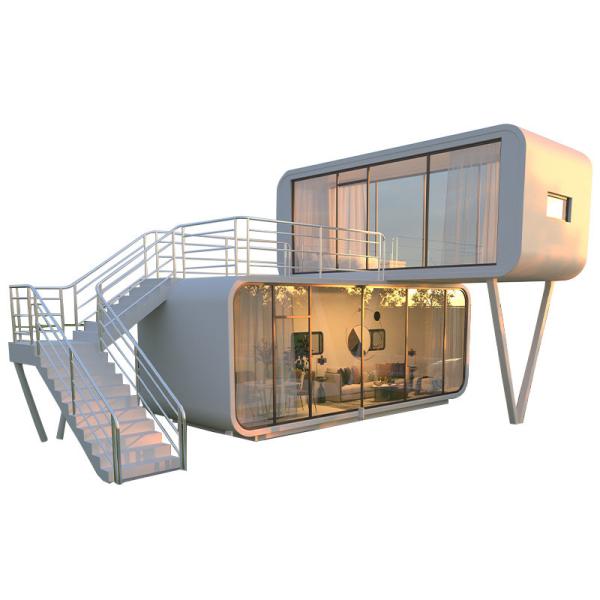 Customize Your Dream Space with a Variety of Color Options and Dry-Wet Separation Bathroom in Apple Cabin House