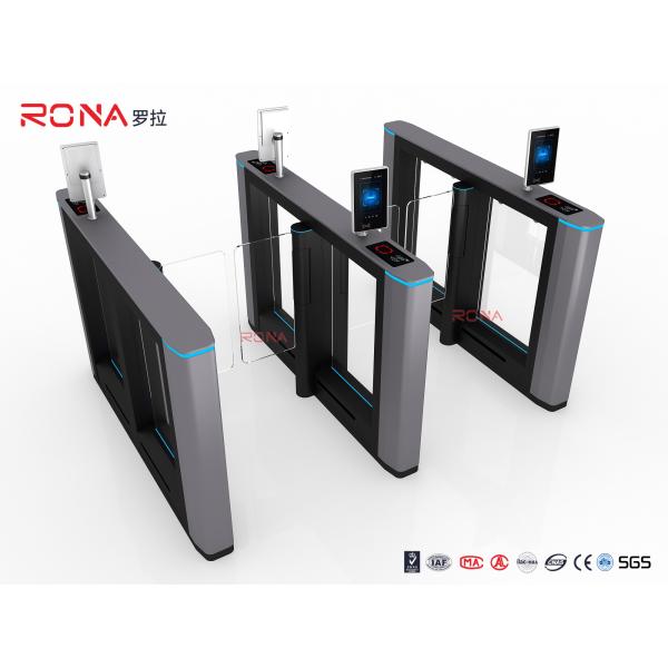 Security Half Height Turnstile Anti Fingerprint Swing Turnstile Gate Servo Motor