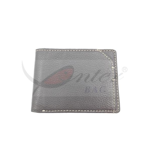 Professional Men'S PU Leather Wallet Two Layer With Recyclable Material