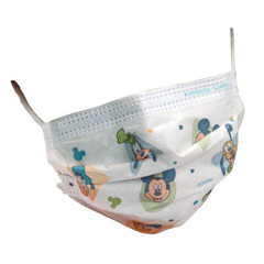 Anti Germs Kids Disposable Mask , Kids Cough Mask Low Breath Resistance