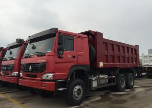 China HOWO Dump Truck 10 Wheels 371HP LHD 10 - 25 CBM 30 - 40tons For Mining Industry on sale