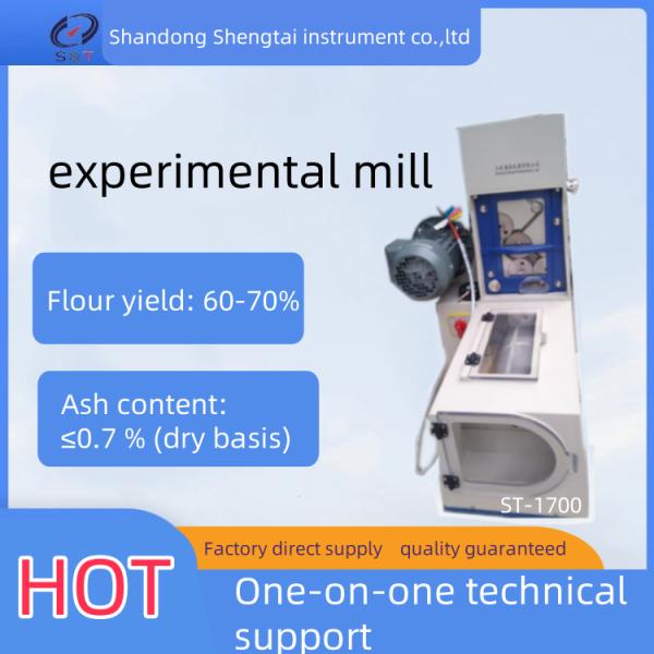 Precision Laboratory Flour Mill Grain Testing Equipment For Wheat Flour Milling