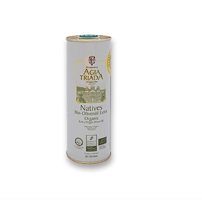 DADI 1.6L Round Olive Oil Can Food Safe 1600ml Tall Round Tinplate Containers