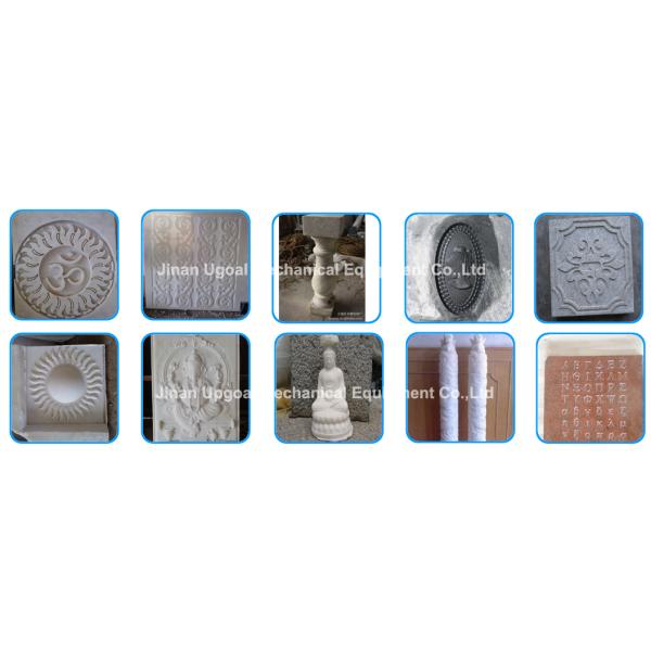 New Double Z-axis Double Heads Stone CNC Carving Machine with Steel Table