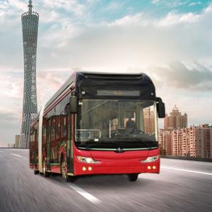  ABS Tire Urban Zev Bus 45 Seat LiFePo4 New Energy City Tour Bus 18m Manufactures