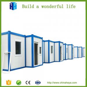 China prefabricated sandwich panel  storage container house folding in south africa on sale