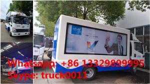  best price new customized Mobile LED advertising truck for VIVO Mobile Phone for sale, FAW P6 LED billboard truck Manufactures