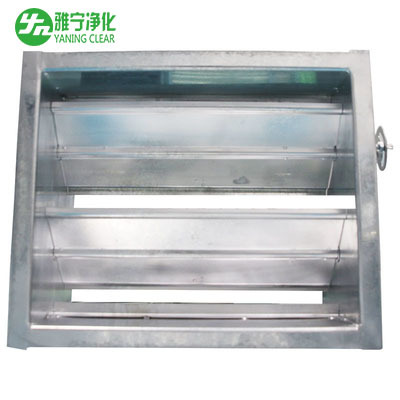 Manual Air Duct Damper Clean Room Ventilation Air Damper Actuator Manual Regulation