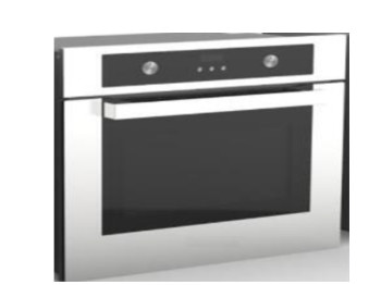2.47Cuft Stainless Steel Built In Oven 70 L Manual Clean Type