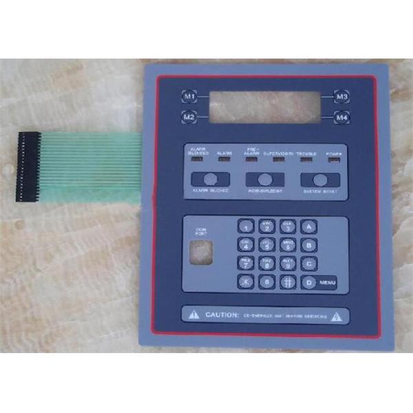 Waterproof Silicone Rubber Membrane Switch Panel Sticker With Heat Resisting
