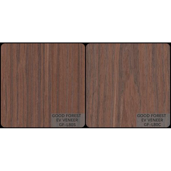 Engineered Custom Padauk Wood Veneer Decorative Reconstituted