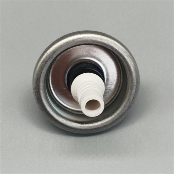 Compact Foam Dispensing Valve for Travel Toiletries with Leak-Proof Feature