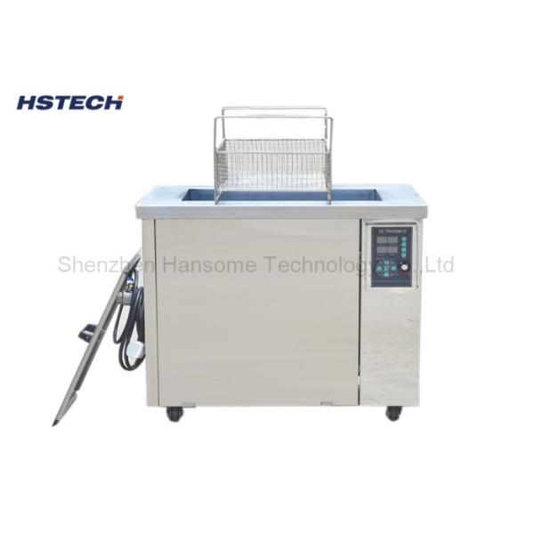 SMT Ultrasonic Cleaning Equipment SUS 304 Stainless Steel Basket Holding