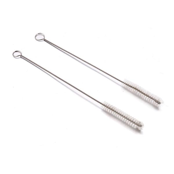 Black / White Spiral Cleaning Brushes For Cup Polishing / Bottle Washing