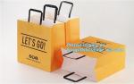 Eco Friendly Reusable Custom Color Shopping Carry Brown Kraft Paper Bag