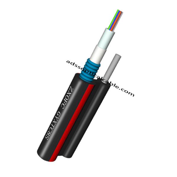 GYXTC8S Figure 8 Fiber Optic Cable , Armored CST Fibre Cable Uni Loose Tube