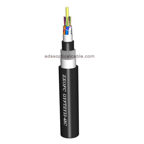 Underwater Submarine Fiber Cable 72 96 144 Core Armored GYFTZY33