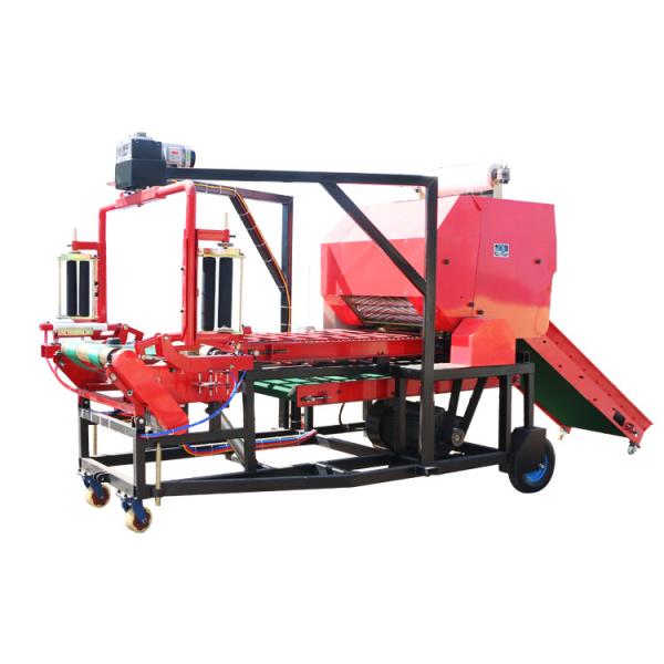 Agricultural Square  Baler Machine High Efficiency Farm Straw Feed Baler
