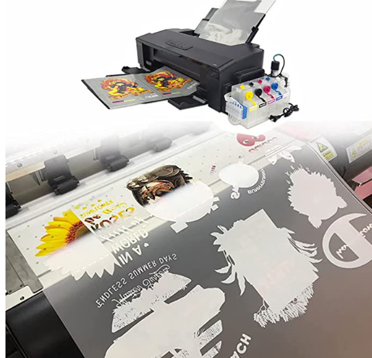 A4 Glossy Clear DTF Transfer Film