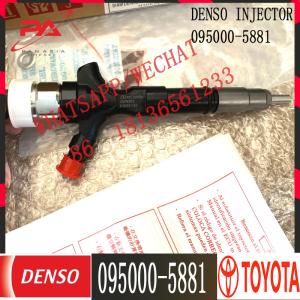  095000-5881 Common Rail Fuel Injector 23670-30050 For Toyota Hiace Hilux 2KD FTV Manufactures
