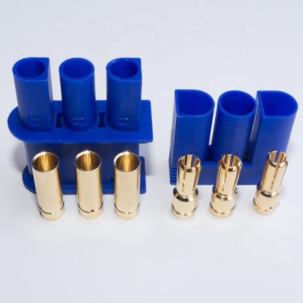 Gold Bullet EC5 RC Battery Connectors Banana Plug 3p 5mm PA Material