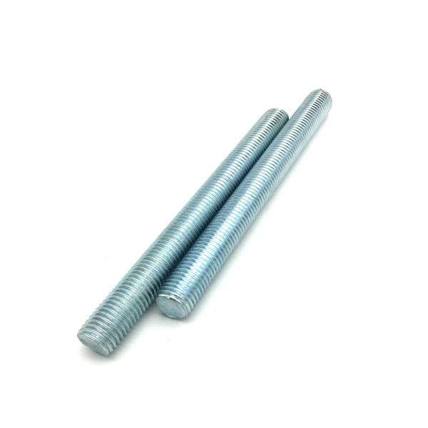 M8 Zinc Plated Carbon Steel Fully Threaded Rod 3 Meter Double End Bolts