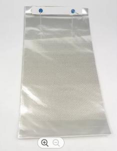  Custom Printed Wicketed Poly Bags Recycle Clear Polythene Food Bags Manufactures