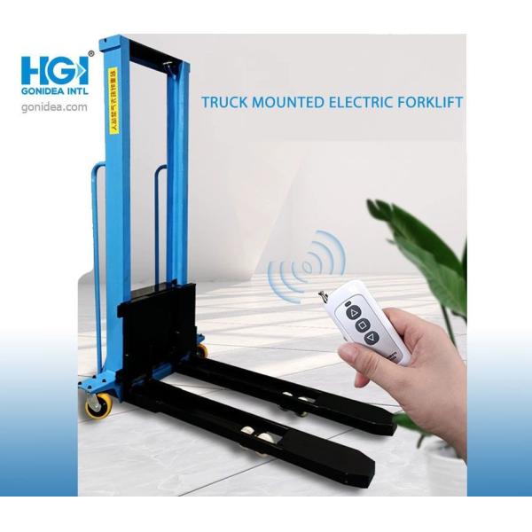 Lifting Equipment 1ton Remote Small Telescopic Poratble Forklift For Sale
