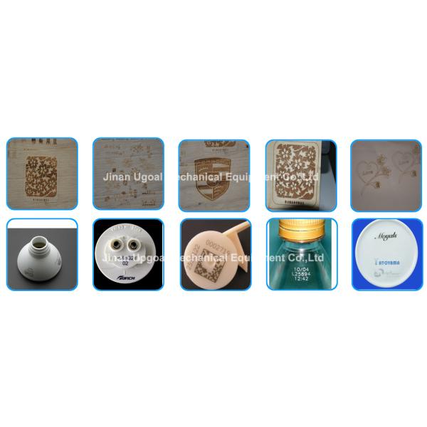 Glass Wood Laser Marking Machine with 30W RF Laser Marking Machine