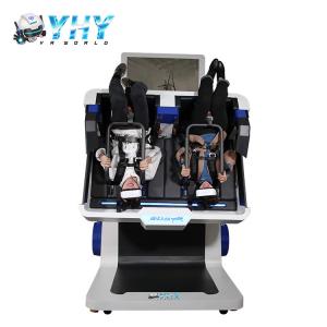 China 9D Machine Game VR Simulator Virtual Reality Theme Park  2 Chairs 360 degree on sale