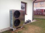 House Heating Home Heat Pump220V / 380V , Super Low Noise Heat Pump Air