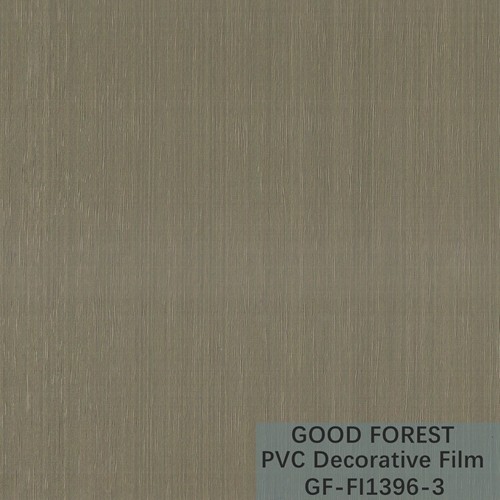 Partition PVC Decorative Film 0.25mm - 0.60mm Thickness Dark Grey Color