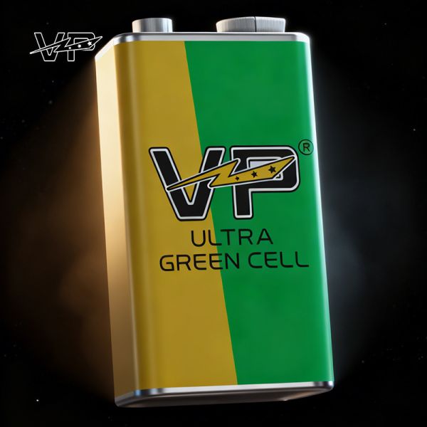 Customized Brand 6F22 VP Carbon Zinc Battery 9V 006P Stable Power for Daily Use