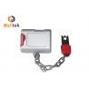 Buy cheap 260mm Stainless Steel Chain Zinc Alloy Supermarket Trolley Coin Lock from wholesalers