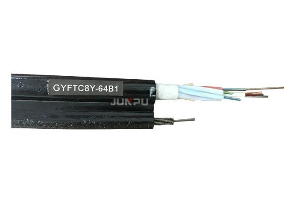 Quality GYTC8A Figure 8 Core Outdoor Fiber Optic Cable Self - Supporting Duct for sale