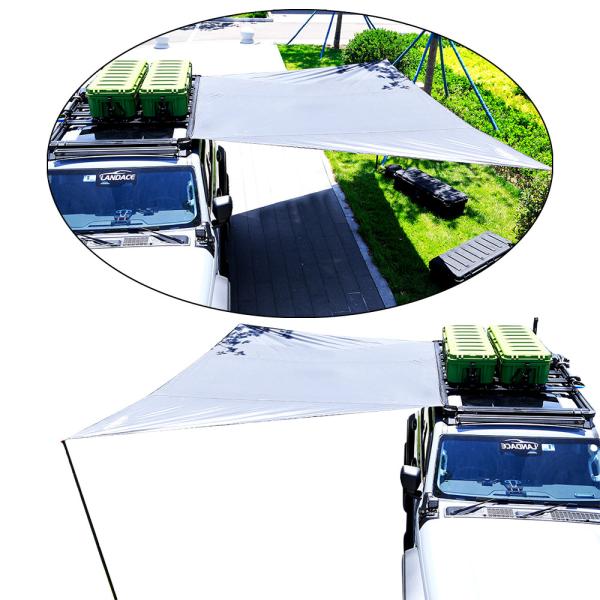 Universal 4WD Car Tent Waterproof Shelter with Extended Awning and Side Wall