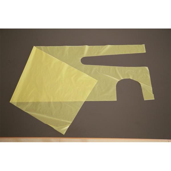 PE Apron Flat Packed Polythene HDPE Waterproof Food Service Aprons
