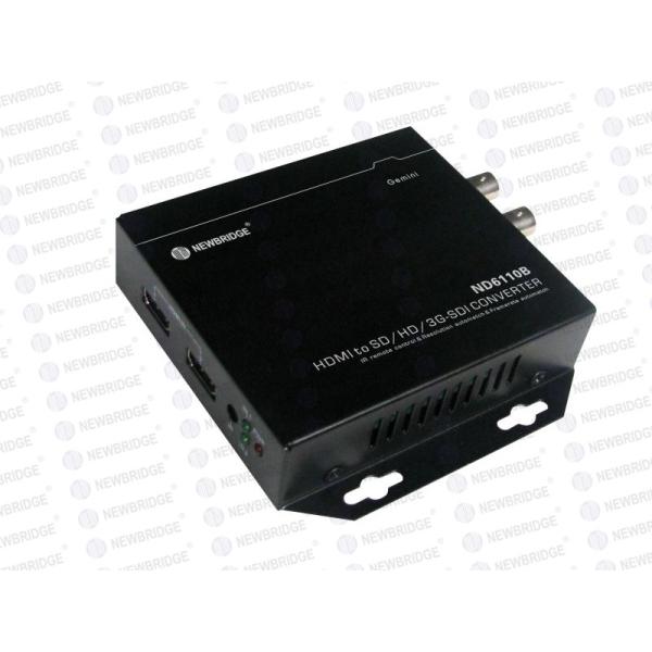 Professional Sdi To Hdmi Mini Converter , Fiber Optic To Sdi Converter