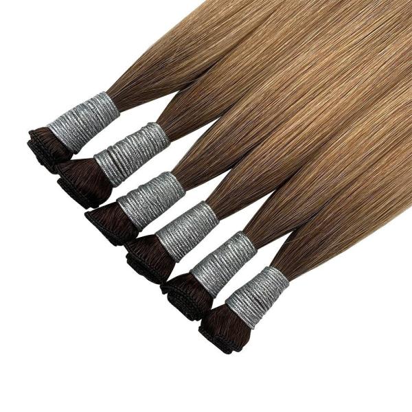 100g/pack Brazilian Hair Flat Weft Double Drawn Cuticle Intact Human Hair