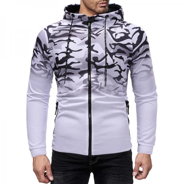 High Quality Custom polyester Fabric Sublimation Mens Slim Fit Hoodies Street Tracksuit