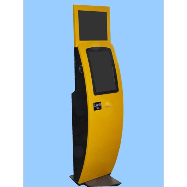 Anti-Corrosion Power Coating Self Payment Kisok With Dual Screen, Rfid Reader And Card Reader