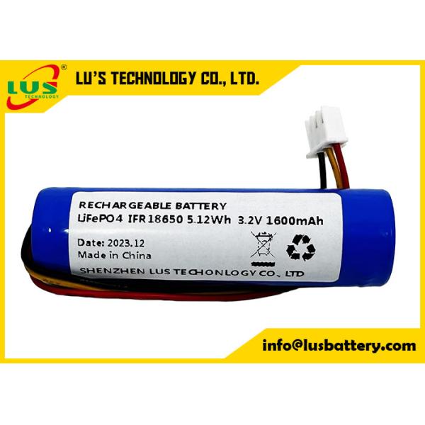 18650 Battery 1500mAh 3.2V Rechargeable Lifepo4 Battery Pack OEM IFR18650 1.5ah lithium battery