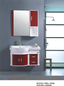  90 X49/cm PVC bathroom cabinet / wall cabinet / hanging cabinet / white color for bathroom Manufactures